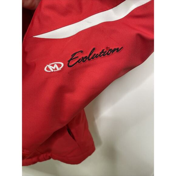 Women's Marker Evolution Red Ski Snowboard Jacket Thinsulate Insulated Sz 8 - Picture 8 of 16